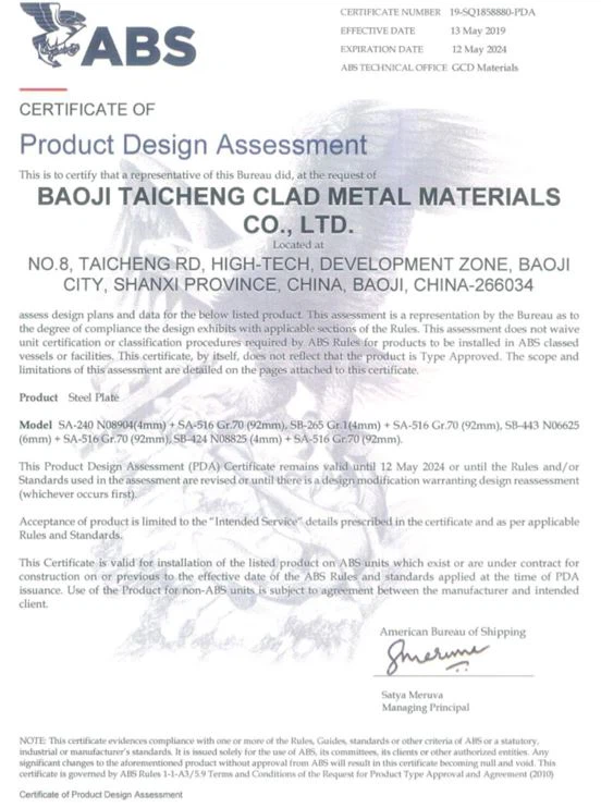 Discount aluminum clad steel plate