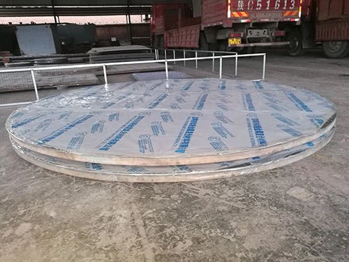 titanium steel clad tube sheet
