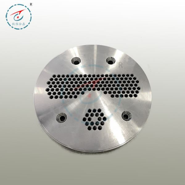 Titanium Clad Steel Tube Sheet By Explosive Welding